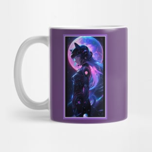 Anime Sci-Fi Cat Girl | Quality Anime Girl Artwork | Manga Girl Anime Art Mug